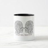 DIGITALE NATIVE Tasse (Zentrum)