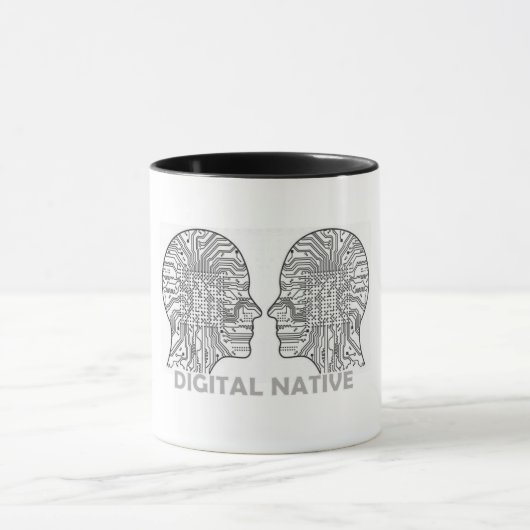 DIGITALE NATIVE Tasse (Zentrum)
