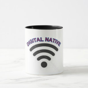 Digitale native Tasse