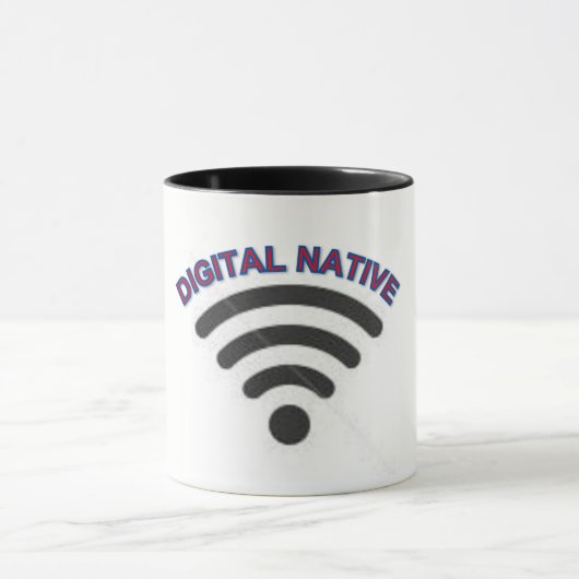 Digitale native Tasse (Zentrum)