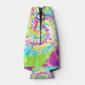 Digitale Neon-Gefärbte Krawatte Flaschenkühler (Rückseite)