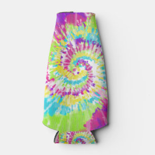 Digitale Neon-Tie-Dye Flaschenkühler