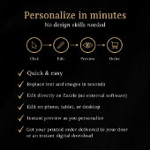 Digitale oder Gedruckte Dankeskarten für Beileidsb Karte