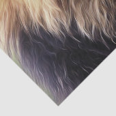 Digitale Ölgemälde für afrikanische Männchen Seidenpapier (Detail)