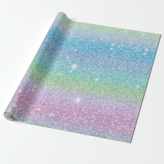 Digitale Papier Glitter Einhorn Textur Muster Geschenkpapier