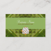 Digitale Patchwork-Visitenkarte Visitenkarte (Rückseite)