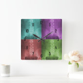 Digitale Ray Art Wall Uhr (Zuhause)