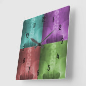 Digitale Ray Art Wall Uhr (Winkel)