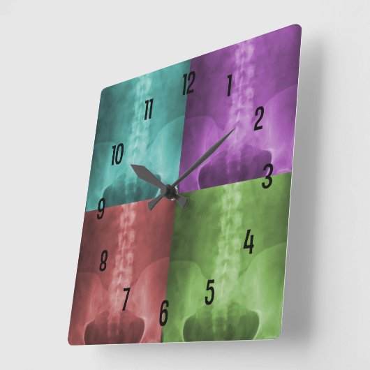 Digitale Ray Art Wall Uhr (Winkel)