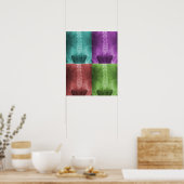 Digitale Röntgenkunstausdrucke Poster (Küche)