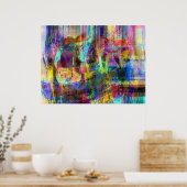 Digitale Ruhe Poster (Küche)