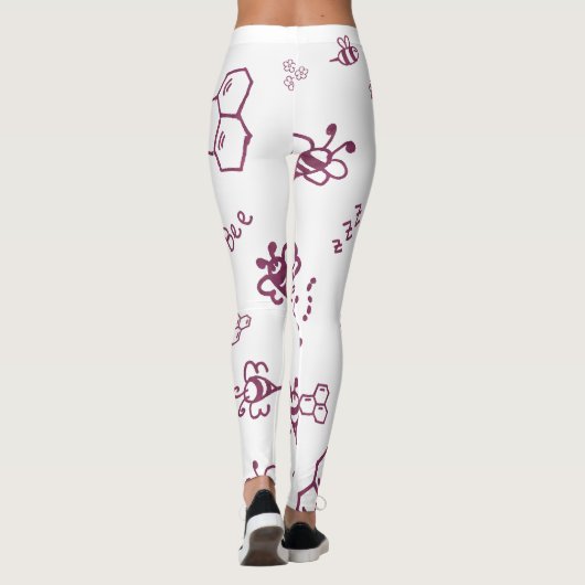 Digitale Scrapbooking Leggings (Rückseite)