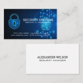 Digitale Sicherheit | Schutzagentur Visitenkarte (Vorne/Hinten)