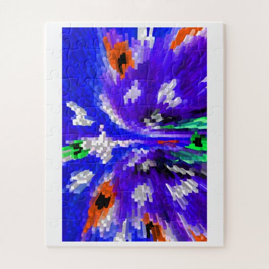 Digitale Stadt Puzzle (Vertikal)