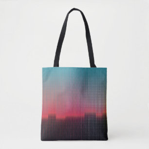 Digitale Stadtplätze: futuristische Weichheit. Tasche