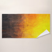 Digitale Struktur der Malerei. Abstrakte Kunst Badehandtuch (Badehandtuch)
