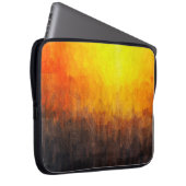 Digitale Struktur der Malerei. Abstrakte Kunst Laptopschutzhülle (Vorne Rechts)