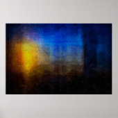 Digitale Struktur der Malerei. Abstrakte Kunst Poster (Vorne)