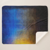 Digitale Struktur der Malerei. Abstrakte Kunst Sherpadecke (Vorderseite (Horizontal))