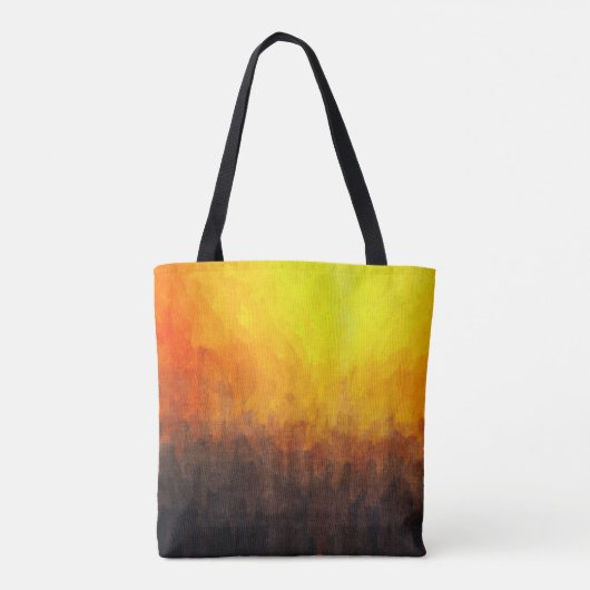 Digitale Struktur der Malerei. Abstrakte Kunst Tasche (Rückseite)