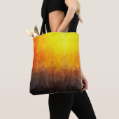 Digitale Struktur der Malerei. Abstrakte Kunst Tasche (Von Nahem)