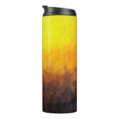 Digitale Struktur der Malerei. Abstrakte Kunst Thermosbecher (Nach rechts gedreht)