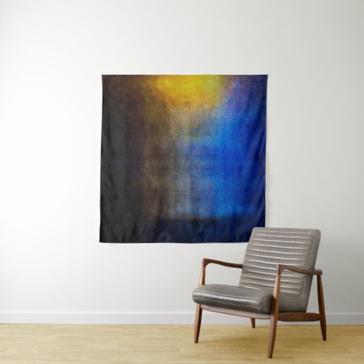 Digitale Struktur der Malerei. Abstrakte Kunst Wandteppich (Beispiel (Horizontal))