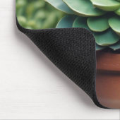 Digitale sukkulente Ruhe Mousepad (Ecke)