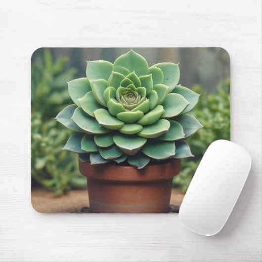 Digitale sukkulente Ruhe Mousepad (Mit Mouse)