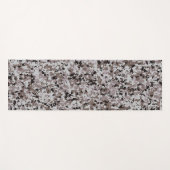 Digitale Tarnung – Schwarz-Graues SM-Tarnmuster Yogamatte (Vorderseite (Horizontal))