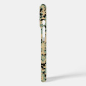Digitale Tarnung – Tan-Green SM-Tarnmuster Case-Mate iPhone Hülle (Rückseite / Links)