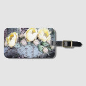 Digitale Tintenaufnahme der Cactus Blume Gepäckanhänger (Vorderseite (Horizontal))