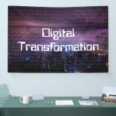 Digitale Transformation für Geschäftsbanner Banner (Messe)