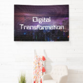 Digitale Transformation für Geschäftsbanner Banner (InSitu)
