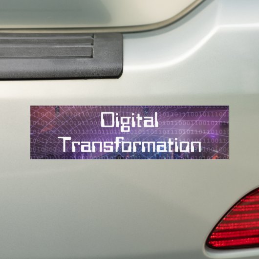Digitale Transformation für Unternehmen Autoaufkleber (Auf Auto)