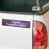 Digitale Transformation für Unternehmen Autoaufkleber (Auf Lkw)