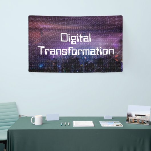 Digitale Transformation für Unternehmen Banner (Messeveranstaltung)