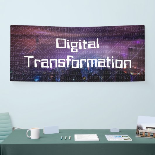 Digitale Transformation für Unternehmen Banner (Messe)