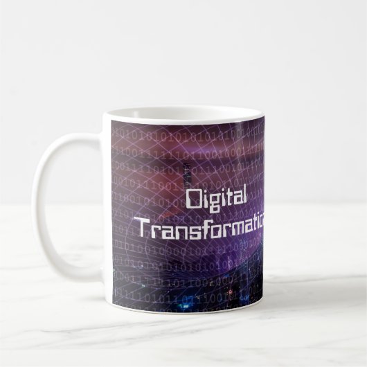 Digitale Transformation für Unternehmen Kaffeetasse (Links)