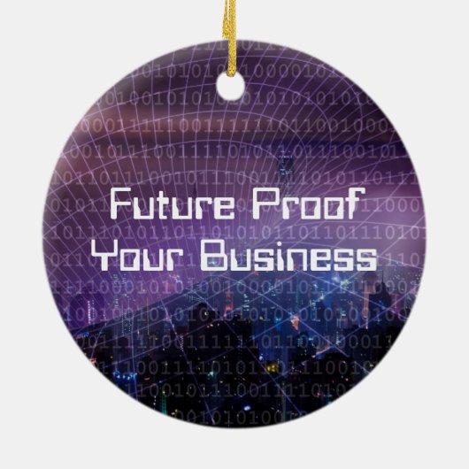 Digitale Transformation für Unternehmen Keramik Ornament (Hinten)