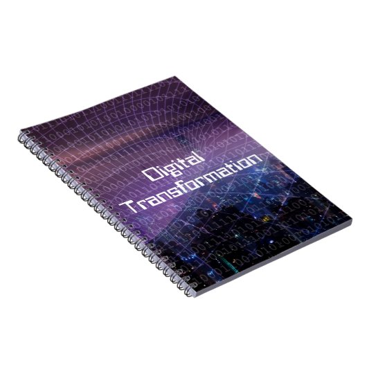 Digitale Transformation für Unternehmen Notizblock (Rechte Seite)