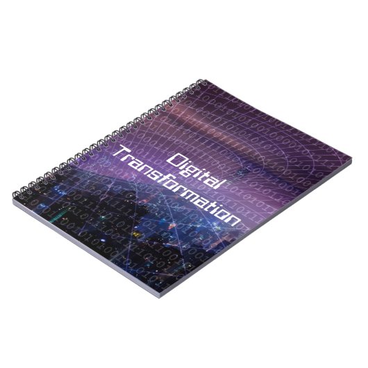 Digitale Transformation für Unternehmen Notizblock (Linke Seite)