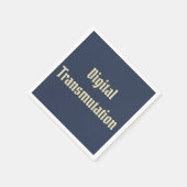 Digitale Transmutation Serviette (Ecke)