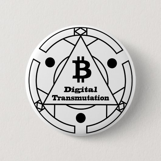 Digitale Transmutationalchemie Button (Vorderseite)