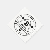 Digitale Transmutationalchemie Serviette (Ecke)