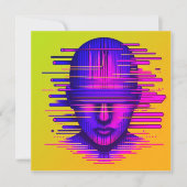 Digitale Träume Mitteilungskarte (Vorderseite)