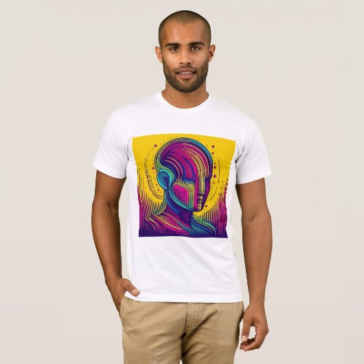 Digitale Träume T-Shirt (Vorne ganz)