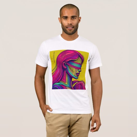 Digitale Träume T-Shirt (Vorne ganz)