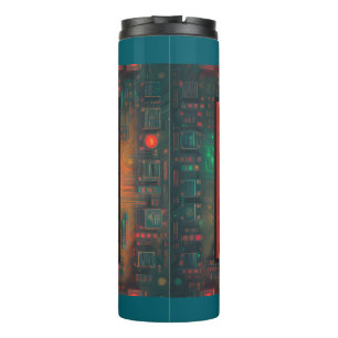 Digitale Träumerei Thermosbecher