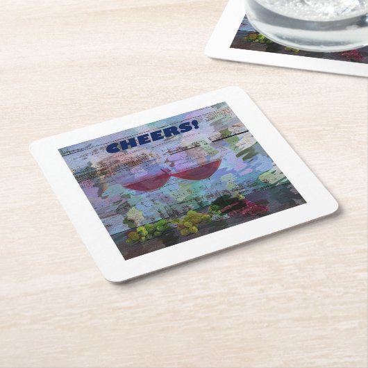 Digitale Untersetzer für Weinimpressionen (angewinkelt)